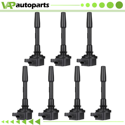 #ad 7PCS of Ignition Coil For Ford F 150 V8 5.0L 2018 20 Ford Mustang V8 5.0L UF835 $73.99