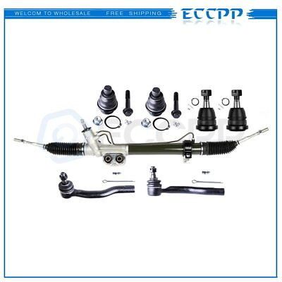 #ad ECCPP Steering Rack amp; Pinion Tierod Ball Joint Kit For Nissan Titan Armada QX56 $259.27