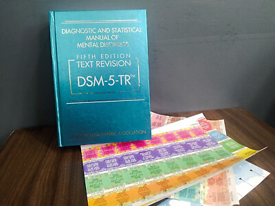 #ad Diagnostic and Statistical Manual of Mental..Hardcover DSM 5 TR with tab... $54.00