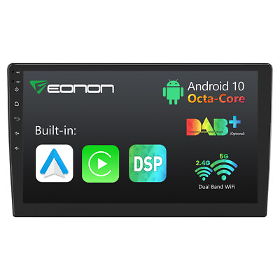 #ad Eonon Double 2 Din 10.1quot; Android Auto 10 Car Stereo Radio GPS SAT Navi Bluetooth $189.99