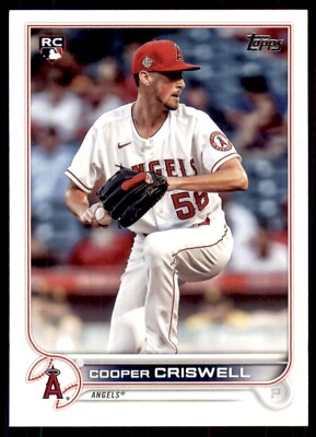 #ad 2022 Series 2 Base #521 Cooper Criswell Angels $0.99