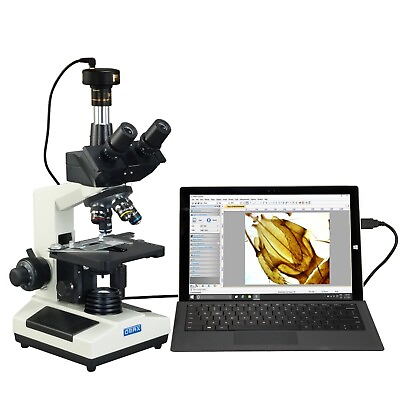 #ad OMAX 40X 2500X Biological Compound Trinocular Microscope w 3MP Digital Camera $489.99