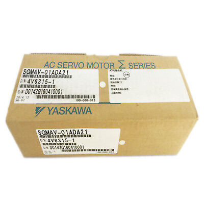 #ad 1pcs New Yaskawa Servo Motor SGMAV 01ADA21 $336.70