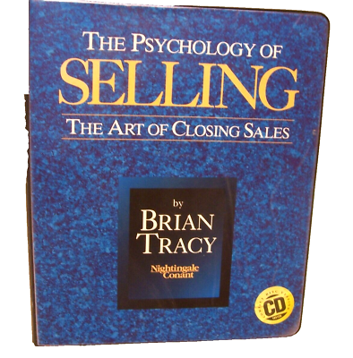 #ad The Psychology of Selling: The Art of Closing Sales by Brian Tracy 7 CDs w Book $19.97