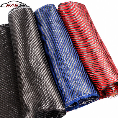 #ad A 3K 200gsm Real Carbon Fiber Cloth High Quality Carbon Fabric twill 12quot; Width $29.75