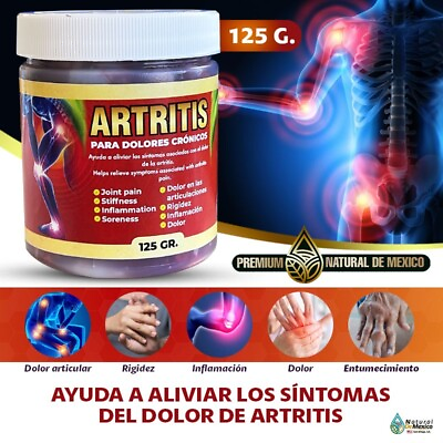 Arthritis Gel for Chronic Pain 125gr. Arthritis Pain Relief Topical Ointment $10.50