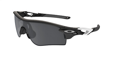 Oakley Polarized Lens Radarlock Sport Sunglasses Polished Black Frames $79.99