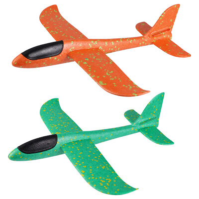 #ad Glider Plane for Kids Foam Planes Airplane Model Observation Ability $19.38