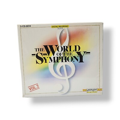 #ad The World Of The Symphony Vol. 2 3 CD Box 1990 Laser Light NEW Factory Sealed $9.99