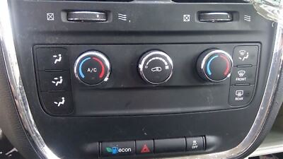 #ad Temperature Control AC Front Dash Mounted Dual Zone Fits 11 19 CARAVAN 456827 $55.00