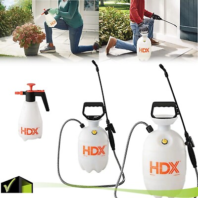 #ad Garden Lawn Mist Sprayer Multi Purpose Heavy duty Pump Handle Adjustable Nozzle $10.99