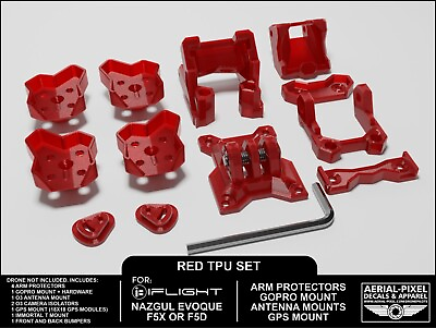 #ad iFlight Nazgul Evoque V2 5quot; F5X or F5D TPU Set Choose From 10 Different Colors $27.95