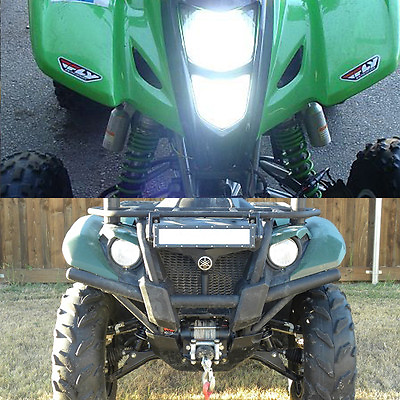 #ad H6M P15D LED Headlight Bulbs ATV Kawasaki Yamaha Total 4000LM Xenon White 2pcs $19.98