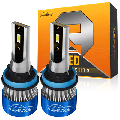 #ad 2x H11 LED Headlight Bulbs Low Beam Headlights Bulb Super White AUIMSOCO Q2 Plus $29.99