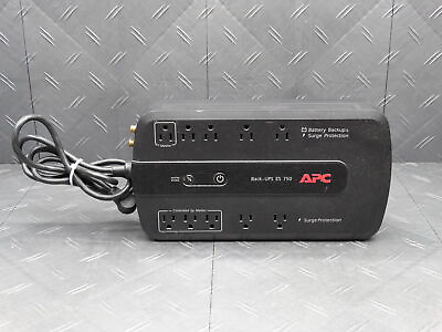 #ad APC Back Ups ES 750 BE750G Surge Protection Battery Backup Black $75.99