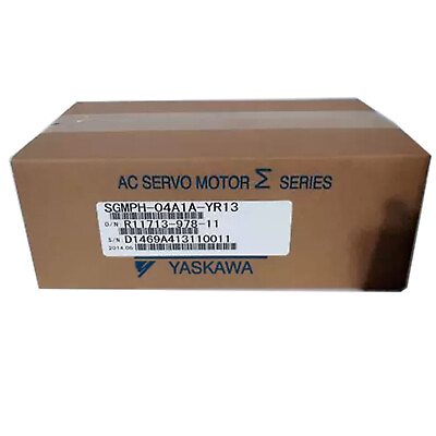 #ad 1PC New Yaskawa servo motor SGMPH 04A1A YR13 $522.35
