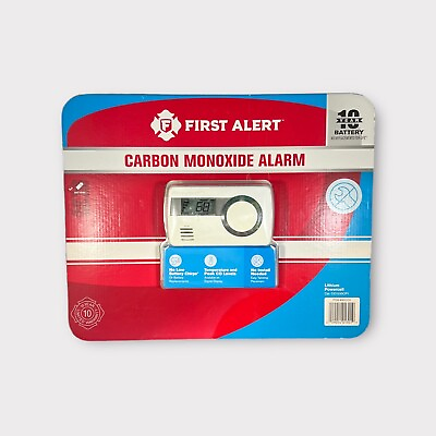 #ad First Alert CO1210CP1 Carbon Monoxide Alarm White 10 Year Alarm amp; Battery Life $24.69
