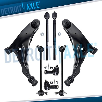 #ad Lower Control Arm Inner Outer Tierod Sway Bar for 01 Coupe Sebring Stratus 2.4L $113.77