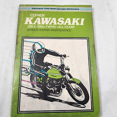#ad Clymer Shop Service Repair Manual Book Kawasaki A1 amp; A7 Models Twins All Years $28.00