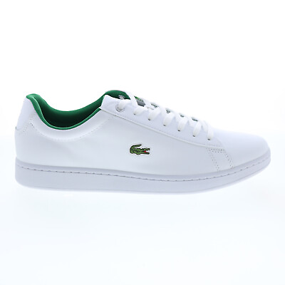 #ad Lacoste Hydez 119 1 P SMA Mens White Leather Lifestyle Sneakers Shoes $60.99