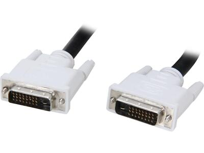 #ad StarTech.com DVIDDMM1 Black 1 x 25 pin DVI D Dual Link Male to 1 x 25 pin DVI $15.08