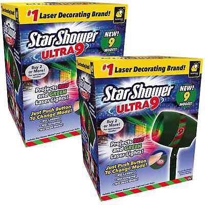 #ad Star Shower Ultra 9 2 Pack AS SEEN ON TV New 2022 Model w 9 Unique Light $79.99