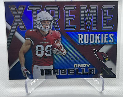 #ad 2019 Xr Xtreme Rookies Andy Isabella Blue #X 21 99 $2.25