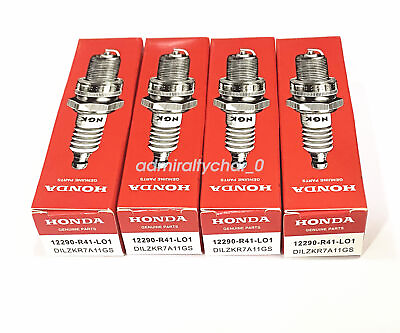 #ad 4x NEW Honda Genuine Spark Plug NGK 12290 R41 L01 ILX HR V Civic $35.99