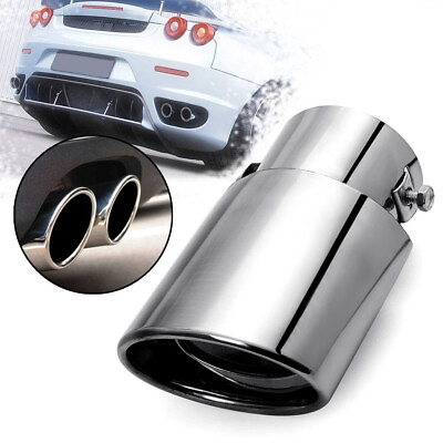 #ad Car Stainless Steel Rear Exhaust Pipe Tail Muffler Tip For Nissan Altima Rogue $13.62