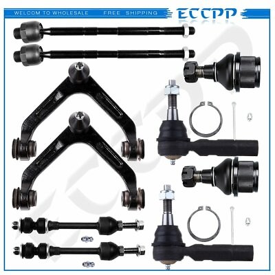 #ad ECCPP Steering 10PCS Control Arms Ball Joints Fits 03 05 Dodge Ram 3500 2WD RWD $95.09