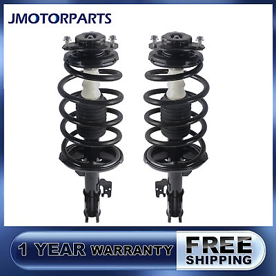 #ad Pair Front Complete Strut amp; Coil Spring Assembly For Toyota Sienna FWD 2004 2006 $140.96