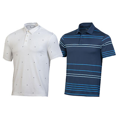 #ad NEW Mens Under Armour Assorted Golf Polo 2 Pack $160 Retail Choose Size $58.99