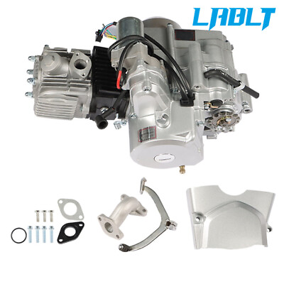 #ad #ad LABLT 4 Stroke 125cc ATV Engine Motor 3 Speed Semi Auto Reverse Electric Start $162.87