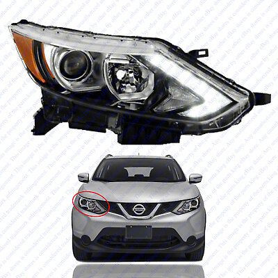 #ad #ad For 2017 2018 2019 Nissan Rogue Sport Halogen Headlight Assembly Passenger Right $94.95