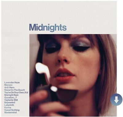 Taylor Swift Midnights Moonstone Blue Edition New CD Explicit $15.65