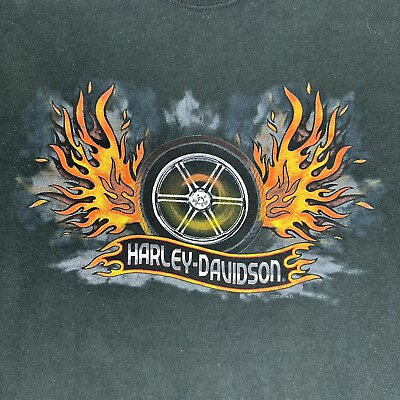 #ad #ad Barnett#x27;s El Paso Harley Davidson Black Motorcycle T Shirt Men’s Size XL $24.95