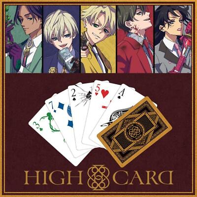 #ad Anime HIGH CARD Cosplay Finn Oldman Chris Redgrave Spades Two Card Poker Collect $11.99