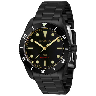 Invicta Pro Diver Automatic Black Dial Men#x27;s Watch 34337 $89.99