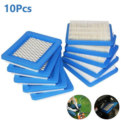 #ad 10pack Air Filters for Briggs Stratton 491588 491588S 399959 Lawn Mower $14.99