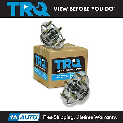 #ad TRQ Wheel Hub amp; Bearing Assembly Rear Left amp; Right Pair Set for Acura Honda $74.95