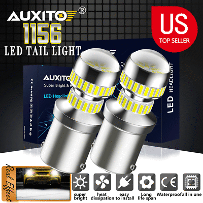 #ad CANBUS AUXITO 1156 LED Reverse Light Canbus Backup Bulb 6000K Parking DRL Lamp A $13.79