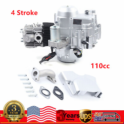 #ad Engine Auto Motor 110CC 4 Stroke Single Cylinder For ATV GO Karts 308 999003 $198.50