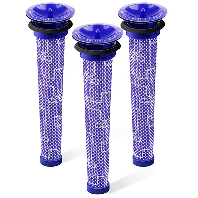 #ad 3Pack Replacement Pre Filter for Dyson Vacuum Filter Compatible Dyson V6 V7 V8 $9.39