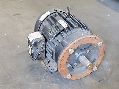 #ad Baldor 3 hp 575 volts 3500 rpm 182T Electric Motor $142.35