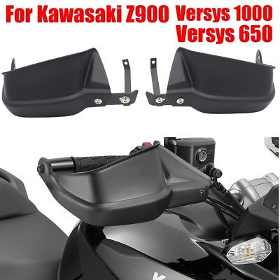 #ad Motorcycle Handguards Hand Protectors For Kawasaki Z900 Versys 650 Versys 1000 $58.50