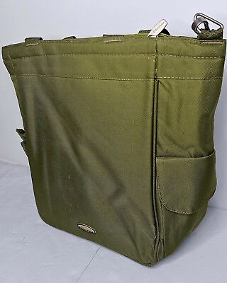 #ad Picnic Time Vintage Portable Insulated Thermal Cooler Green $25.00
