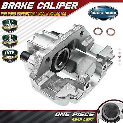 #ad 1x Disc Brake Caliper w Bracket for Ford Expedition Lincoln Navigator Rear Left $55.99