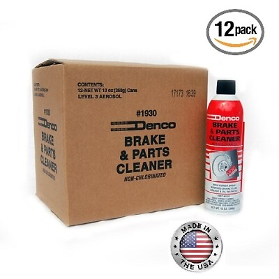 Denco Brake Cleaner 15.3 FL OZ 13 OZ 12 Cans Non Chlor Low VOC $39.99