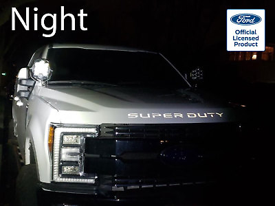 #ad #ad 2019 FORD SUPER DUTY REFLECTIVE HOOD LETTERS VINYL DECALS F 250 F 350 F 450 $24.95