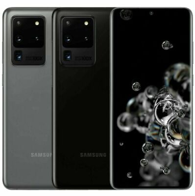 #ad Samsung Galaxy S20 Ultra 128GB 6.9quot; SM G988U BLACK GRAY Unlocked Open Box $275.00